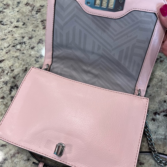 Rebecca Minkoff Women's Chevron Quilted Love Crossbody Bag - Picture 9 of 16